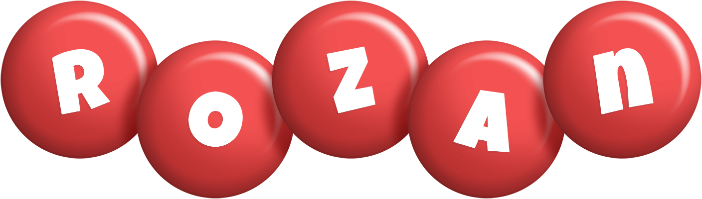Rozan candy-red logo