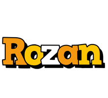 Rozan cartoon logo