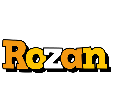 Rozan cartoon logo