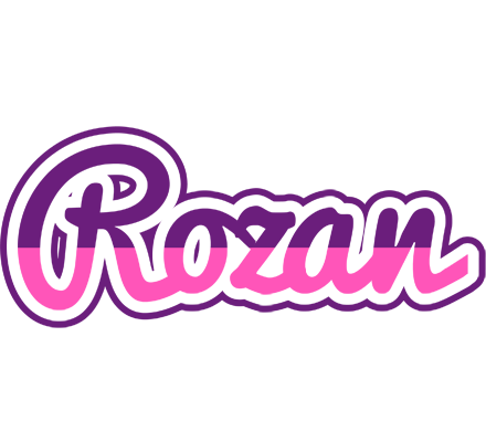 Rozan cheerful logo