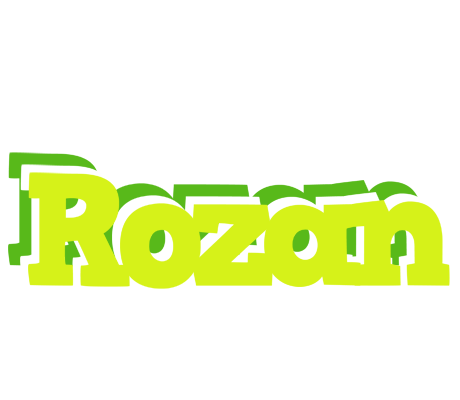 Rozan citrus logo