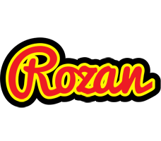 Rozan fireman logo