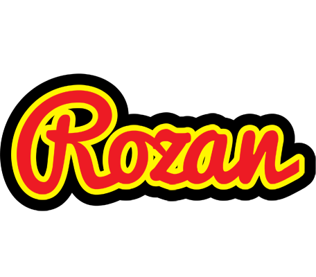 Rozan fireman logo