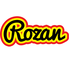 Rozan flaming logo