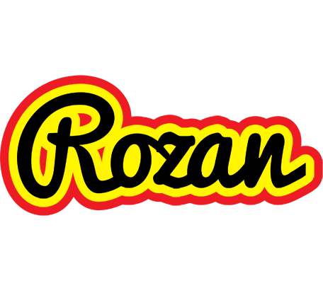Rozan flaming logo