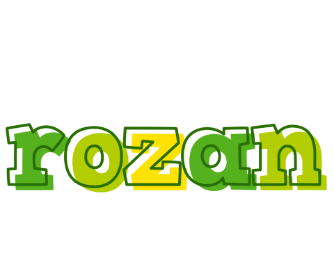 Rozan juice logo
