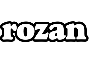 Rozan panda logo