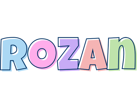 Rozan pastel logo