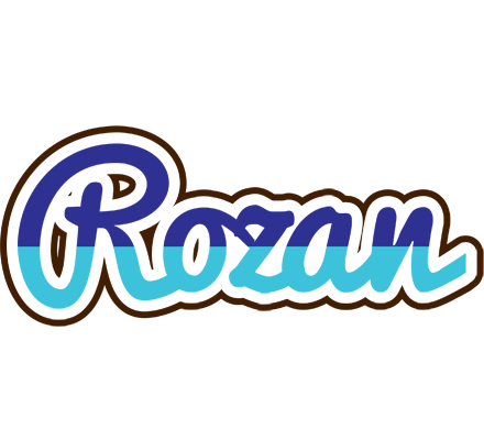 Rozan raining logo