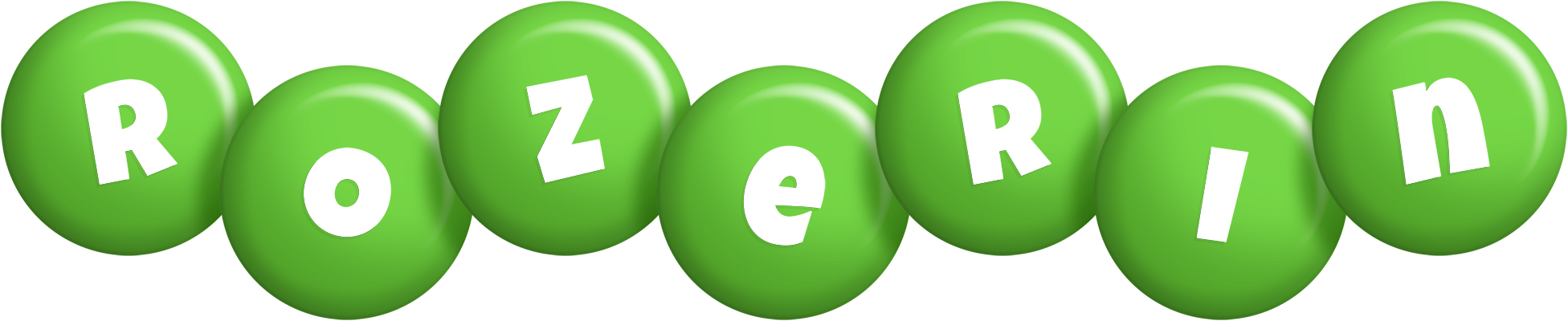Rozerin candy-green logo