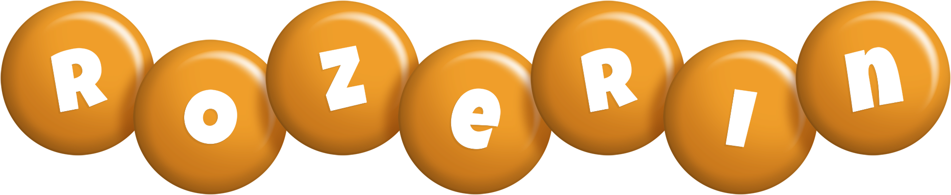 Rozerin candy-orange logo
