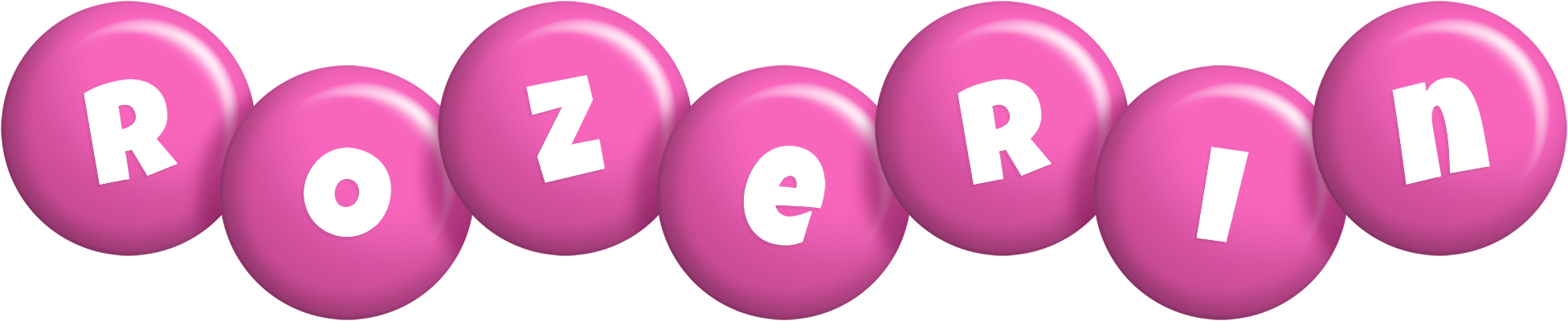 Rozerin candy-pink logo