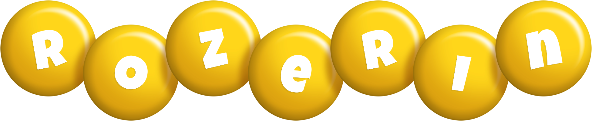 Rozerin candy-yellow logo
