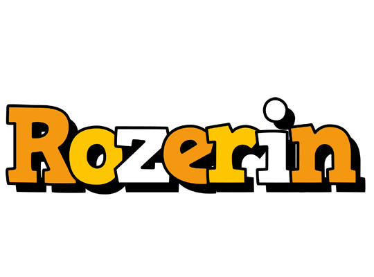 Rozerin cartoon logo