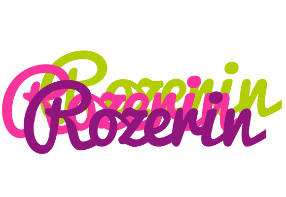 Rozerin flowers logo