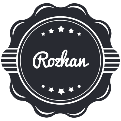 Rozhan badge logo