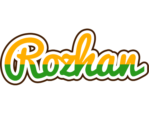 Rozhan banana logo