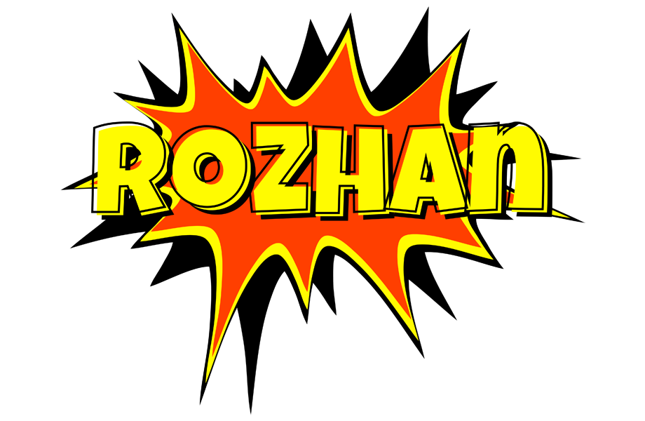 Rozhan bazinga logo