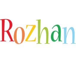 Rozhan birthday logo