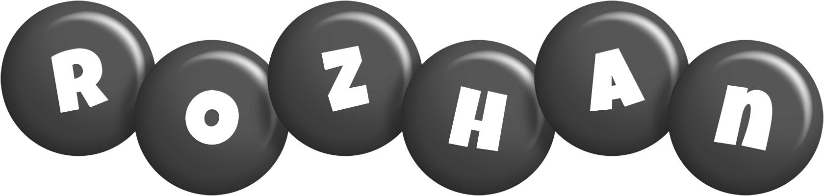 Rozhan candy-black logo