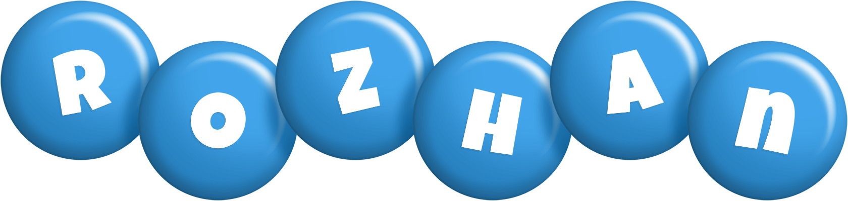 Rozhan candy-blue logo