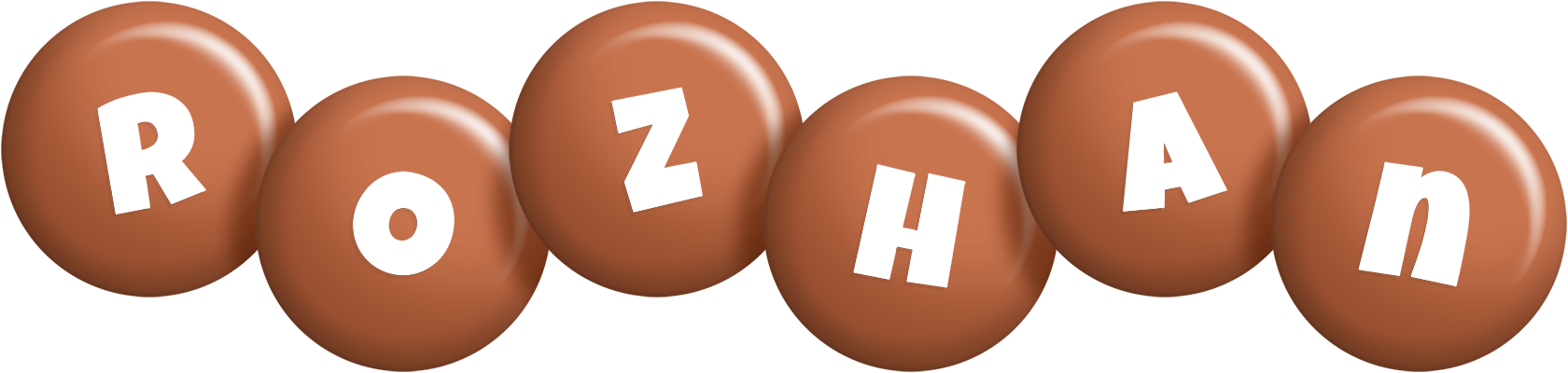 Rozhan candy-brown logo