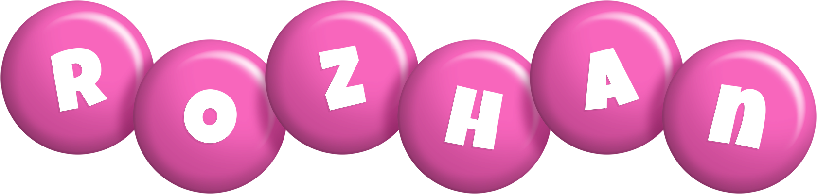 Rozhan candy-pink logo