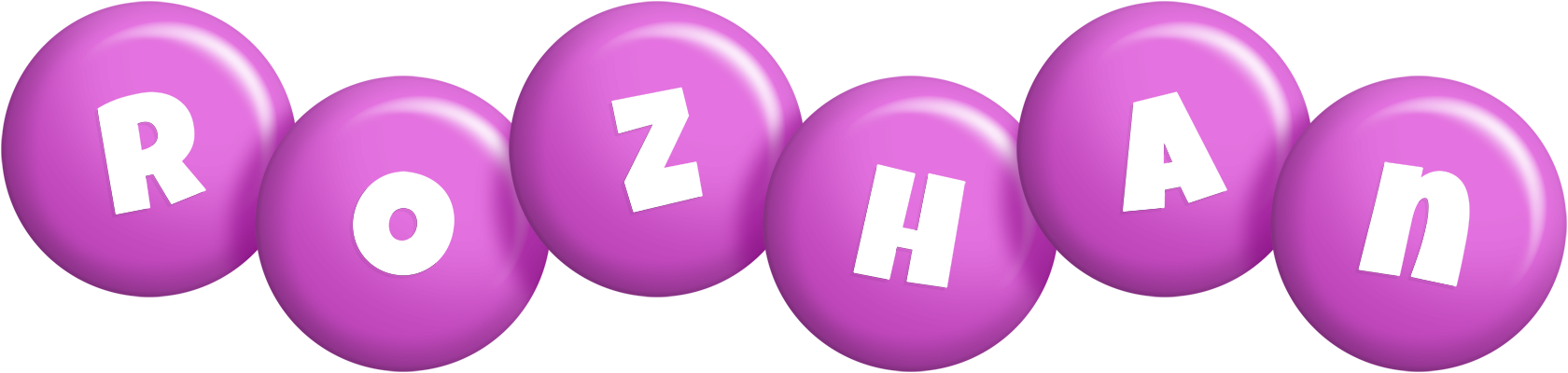 Rozhan candy-purple logo