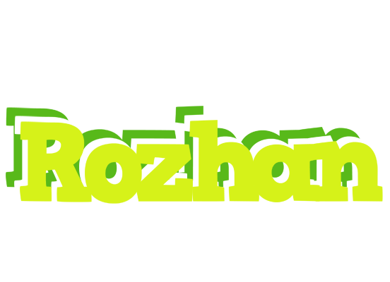 Rozhan citrus logo