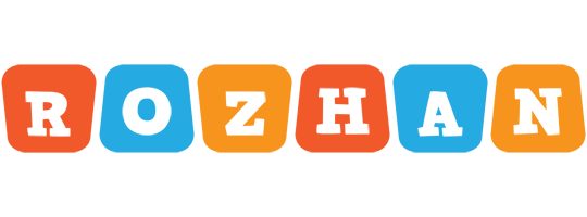 Rozhan comics logo