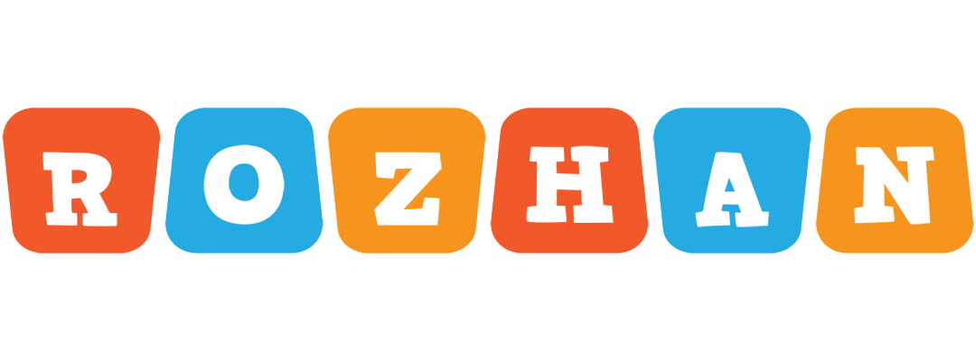 Rozhan comics logo