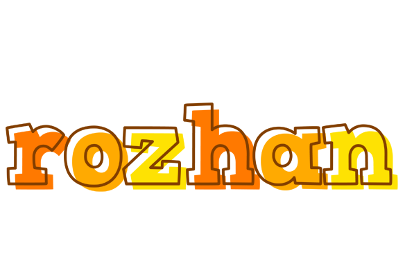 Rozhan desert logo