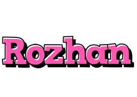 Rozhan girlish logo