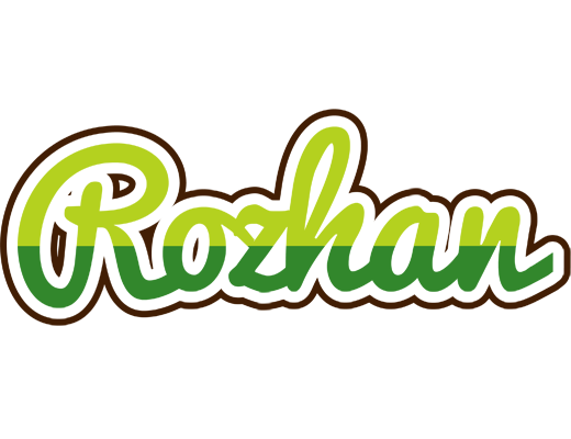 Rozhan golfing logo