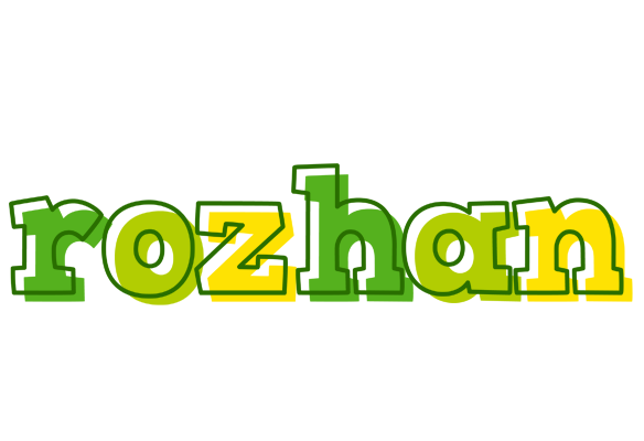Rozhan juice logo