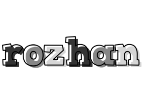 Rozhan night logo