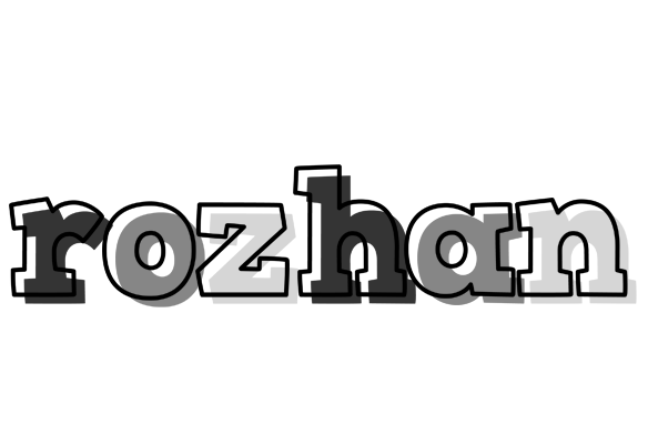 Rozhan night logo