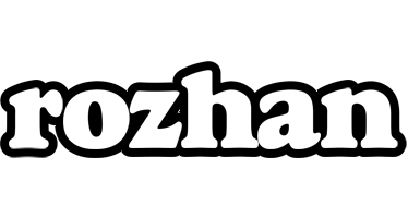 Rozhan panda logo