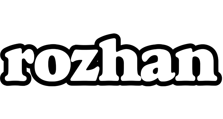 Rozhan panda logo