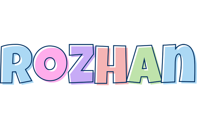 Rozhan pastel logo