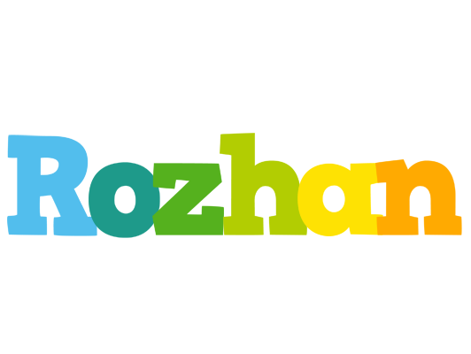 Rozhan rainbows logo