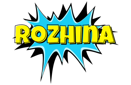 Rozhina amazing logo