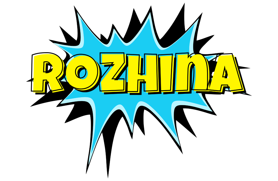 Rozhina amazing logo