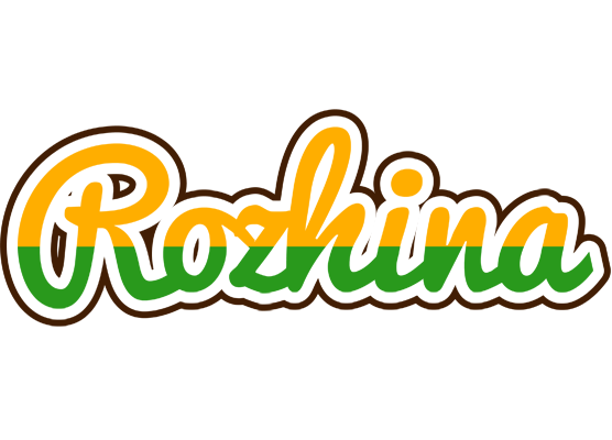 Rozhina banana logo