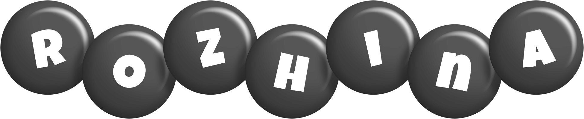 Rozhina candy-black logo