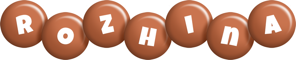 Rozhina candy-brown logo