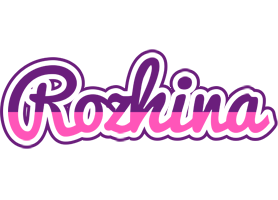 Rozhina cheerful logo