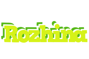 Rozhina citrus logo