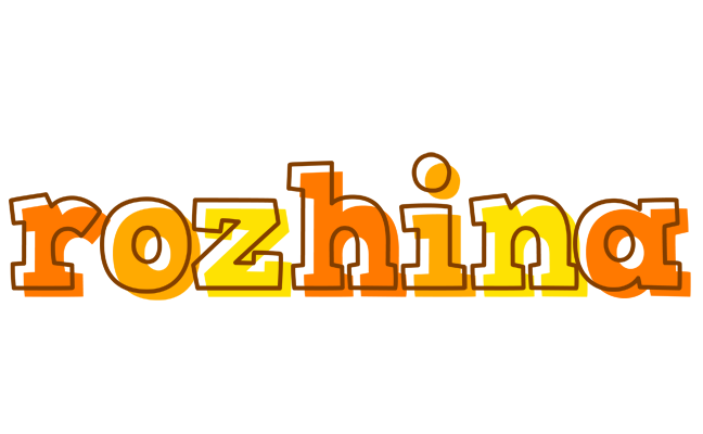 Rozhina desert logo
