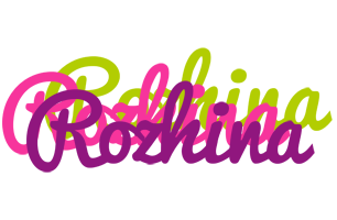 Rozhina flowers logo